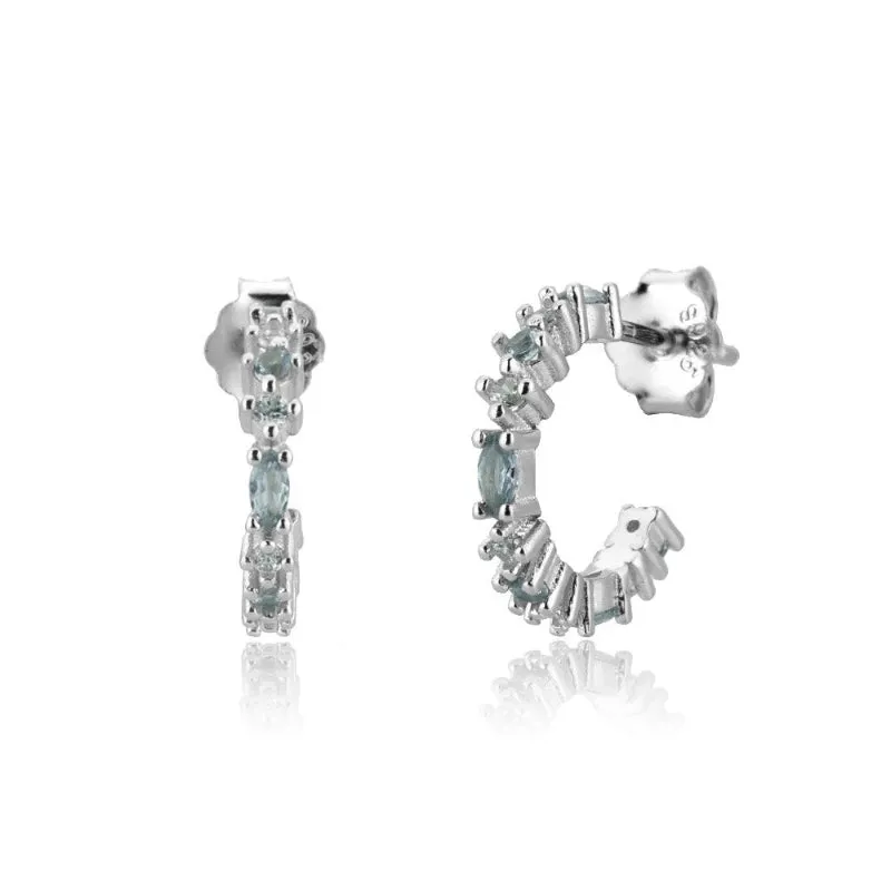 Set of Exceptional Rainbow Zircon Jewelry Collection