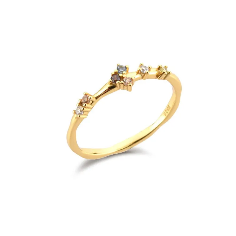 Set of Exceptional Rainbow Zircon Jewelry Collection