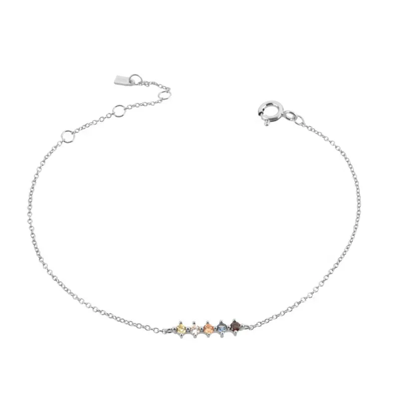 Set of Exceptional Rainbow Zircon Jewelry Collection