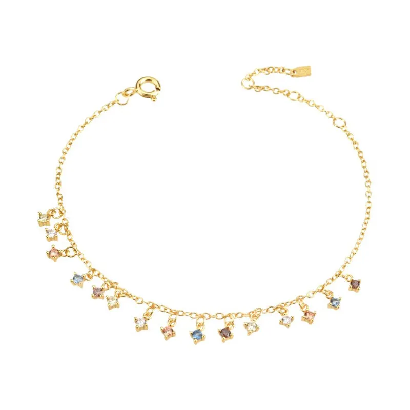 Set of Exceptional Rainbow Zircon Jewelry Collection