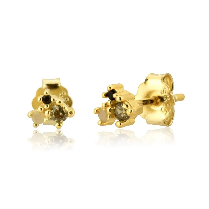 Set of Exceptional Rainbow Zircon Jewelry Collection