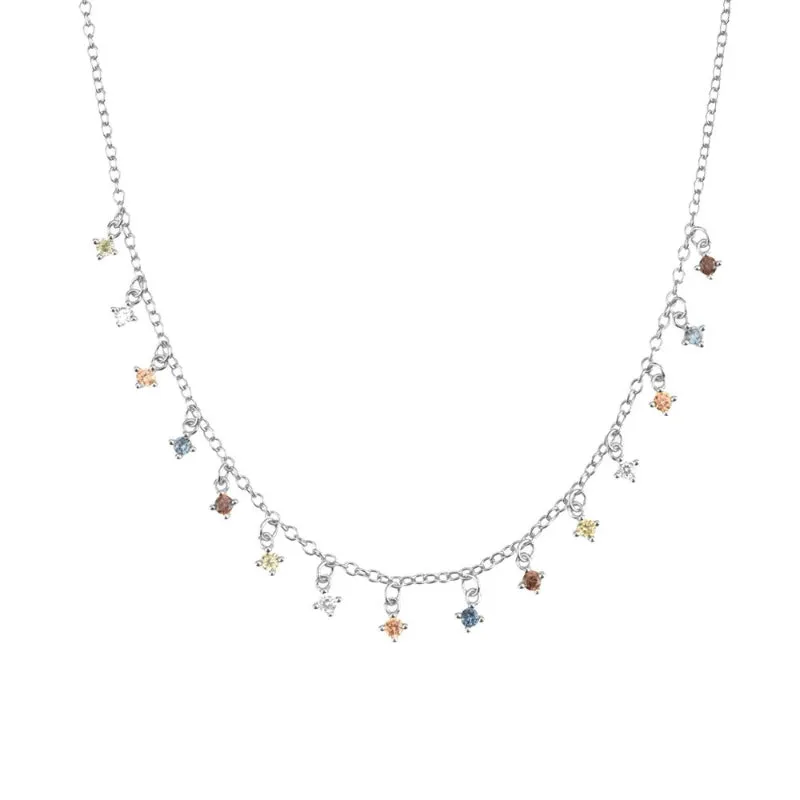 Set of Exceptional Rainbow Zircon Jewelry Collection