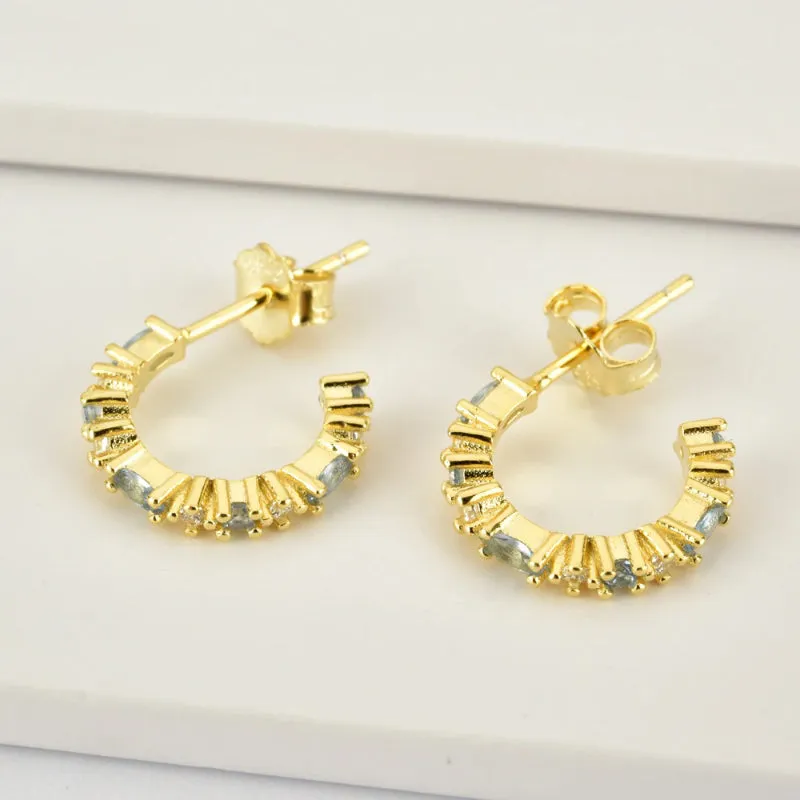 Set of Exceptional Rainbow Zircon Jewelry Collection