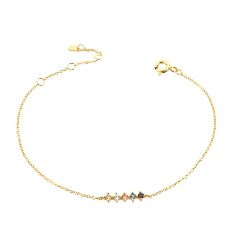 Set of Exceptional Rainbow Zircon Jewelry Collection