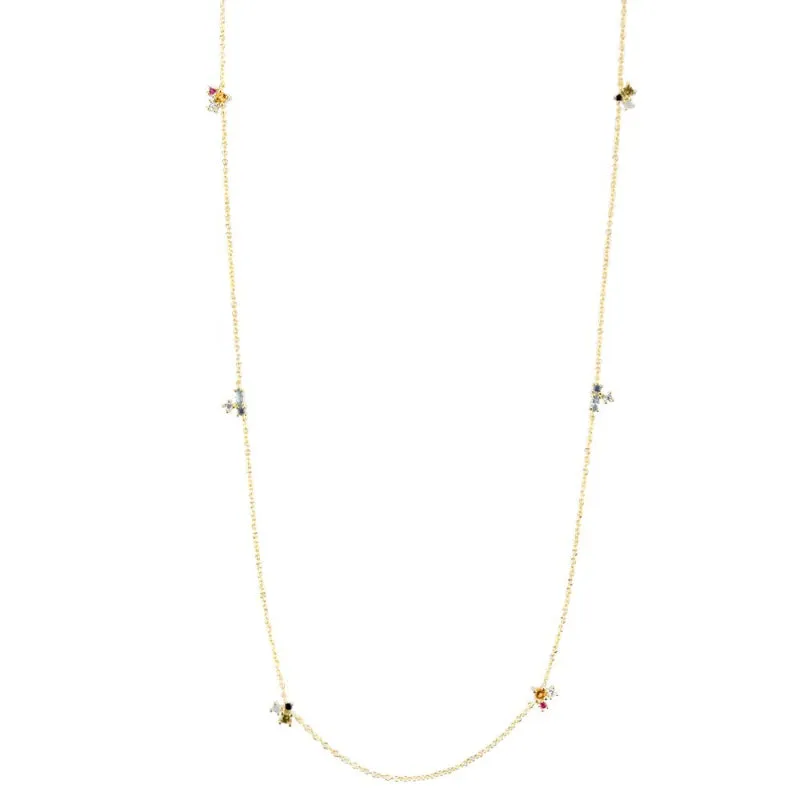 Set of Exceptional Rainbow Zircon Jewelry Collection