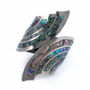 Sharp Abalone Clamper Bracelet