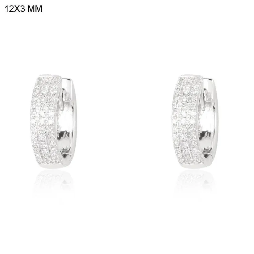 Shining Affectionate Huggies Earrings