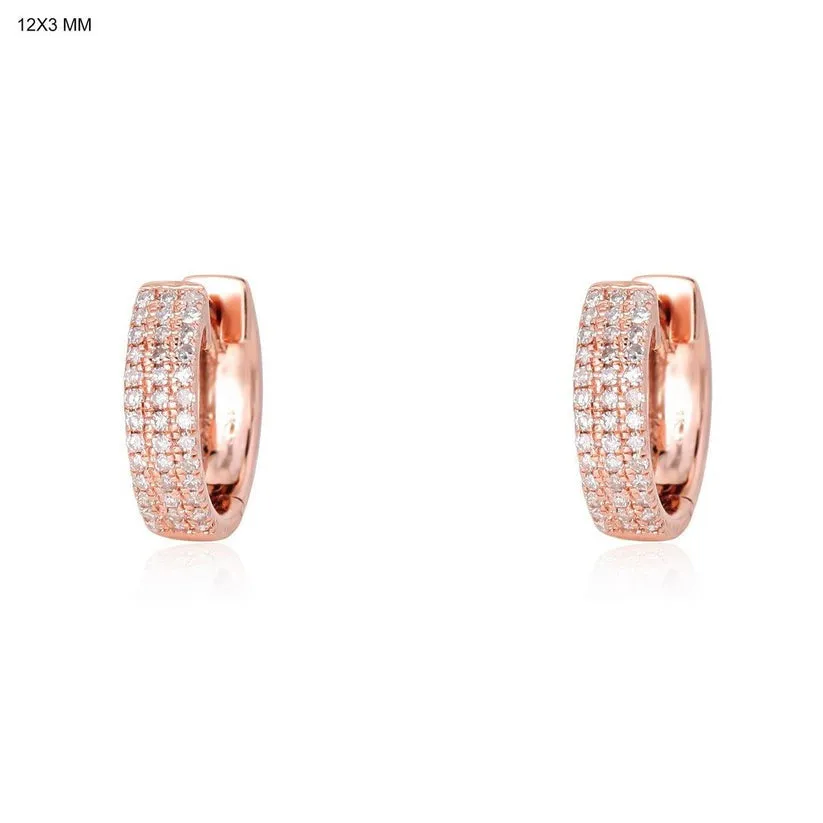 Shining Affectionate Huggies Earrings