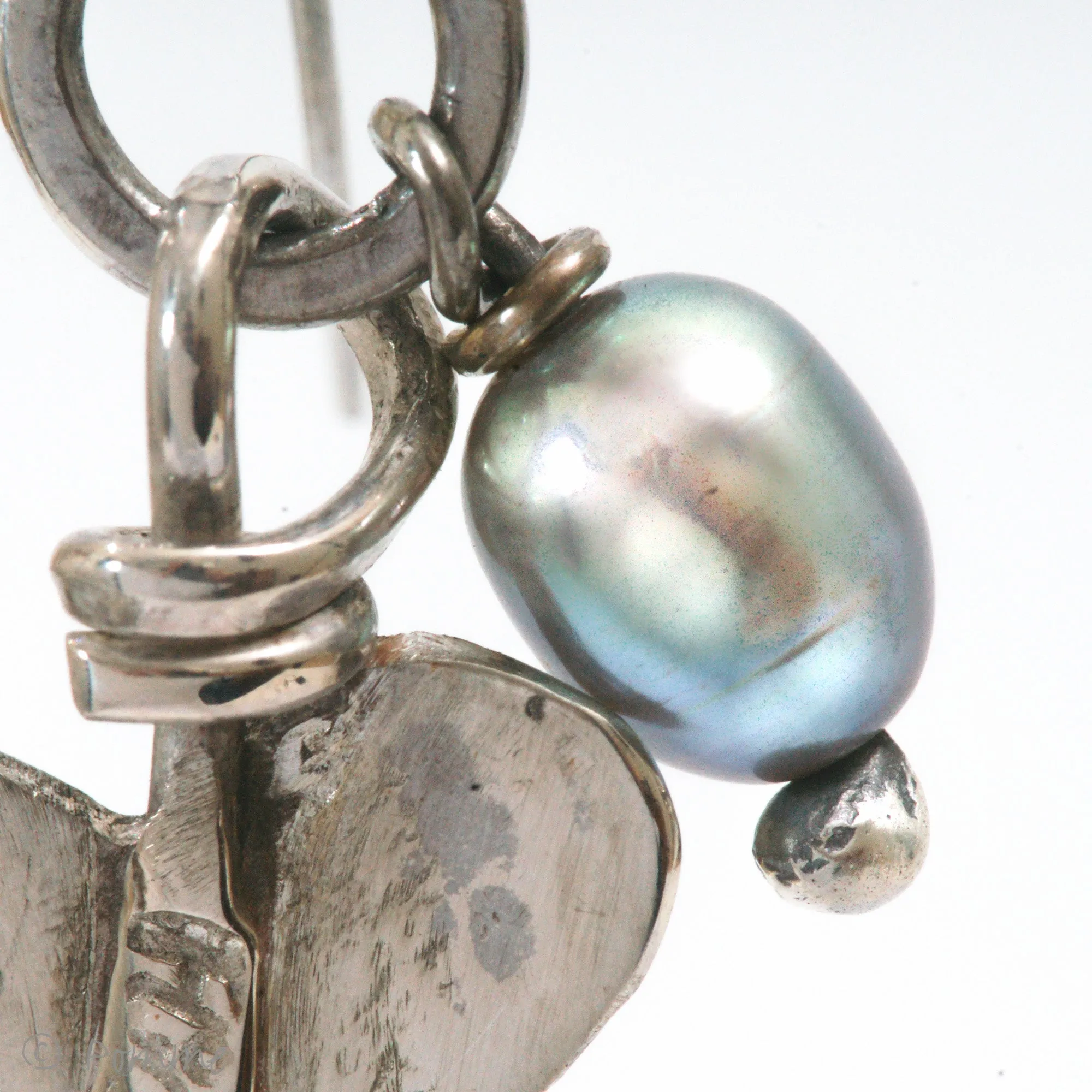 Silver princess necklace