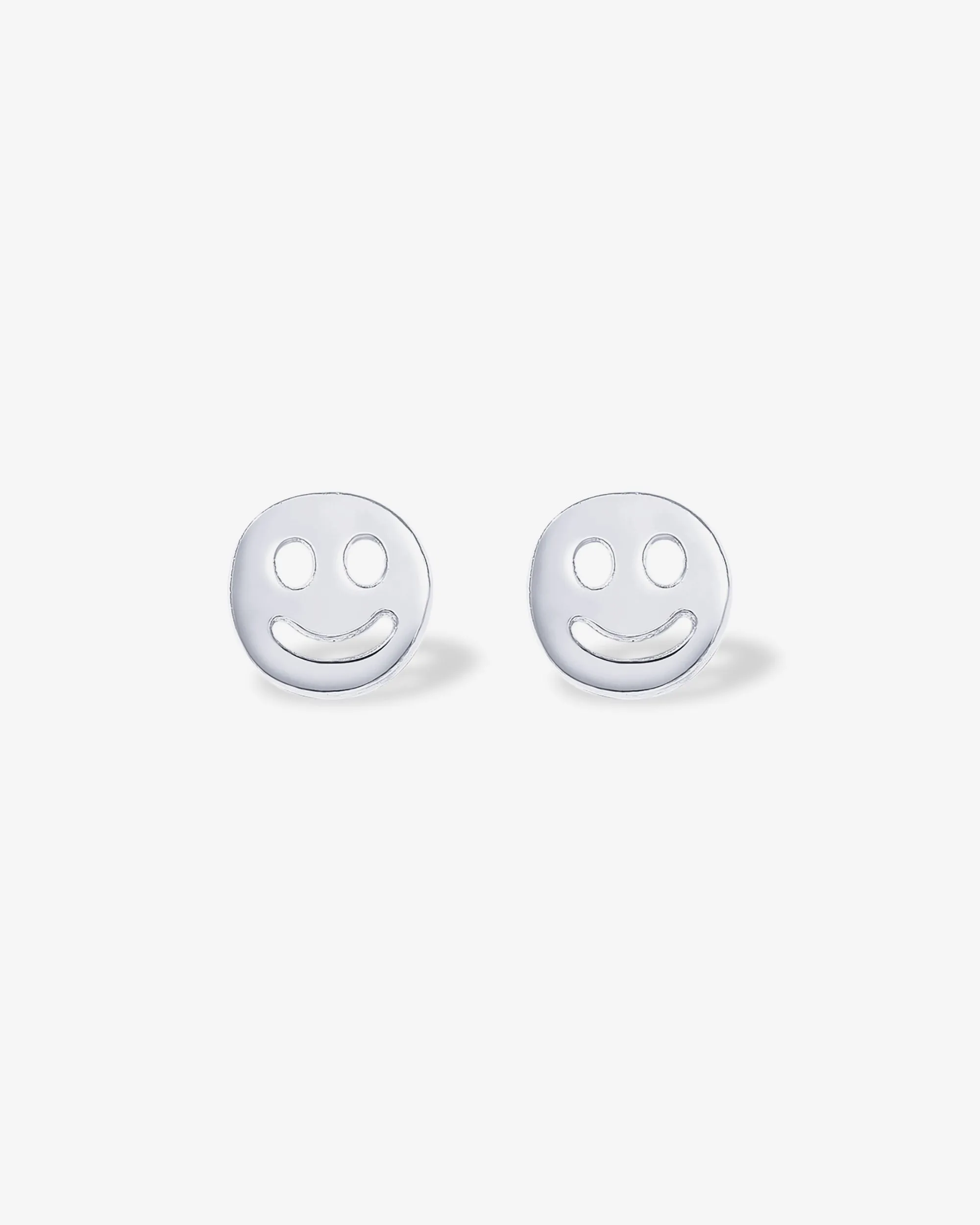Smiley Face Screw Back Stud