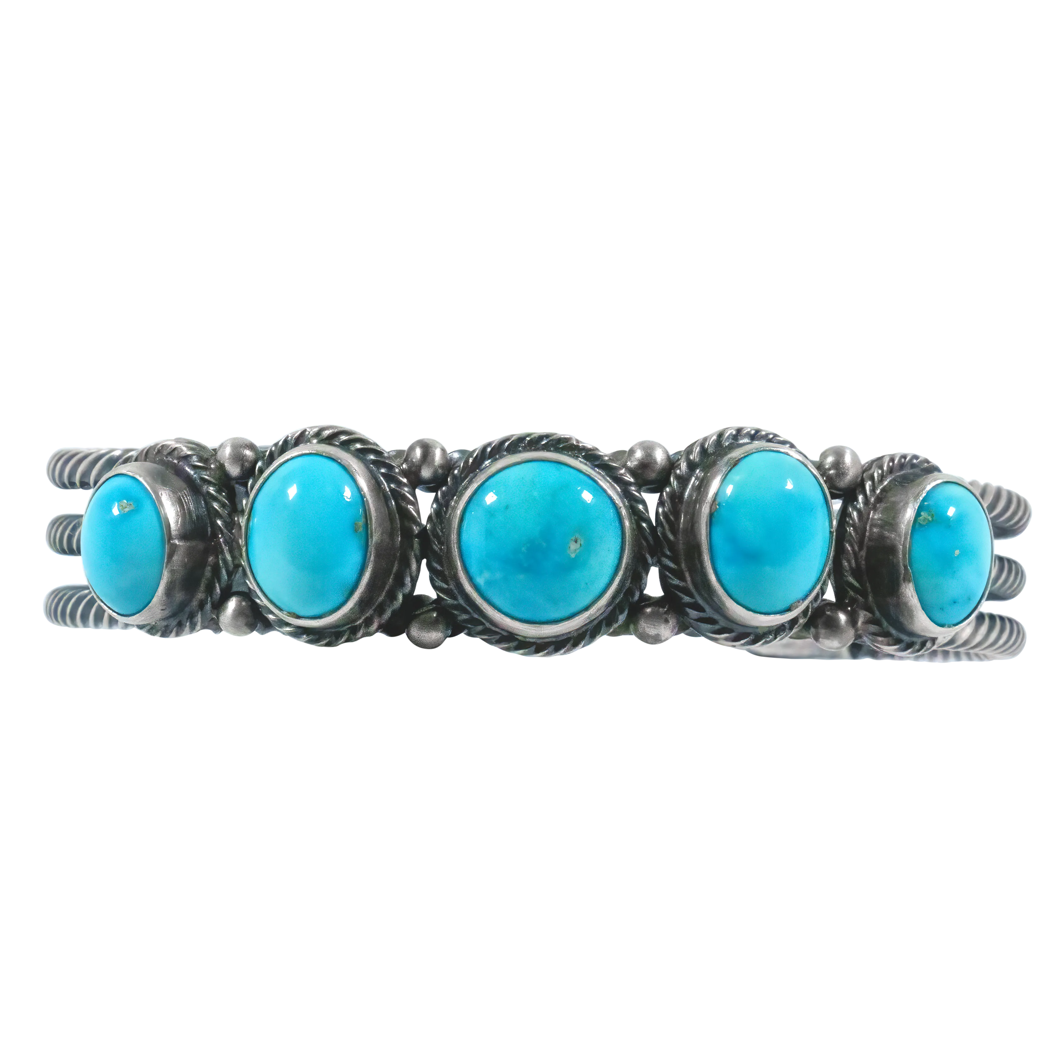 Sonoran Rose Turquoise Cuff | Paul Livingston
