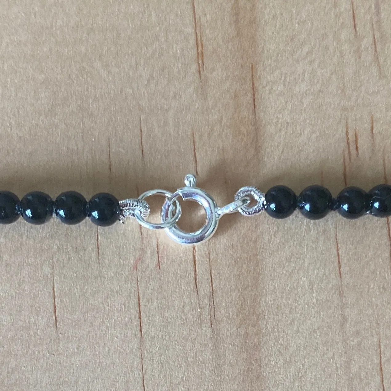 Sterling Silver Black Onyx Bracelet