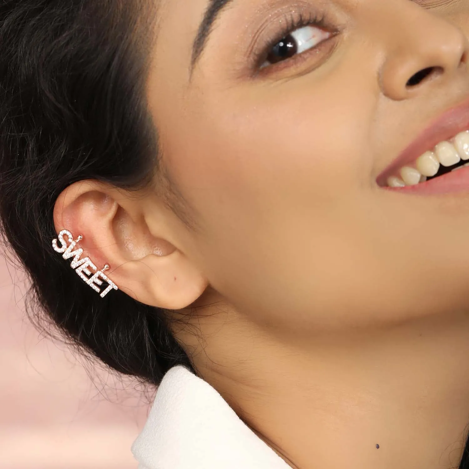SWEET 925 Silver Earcuff