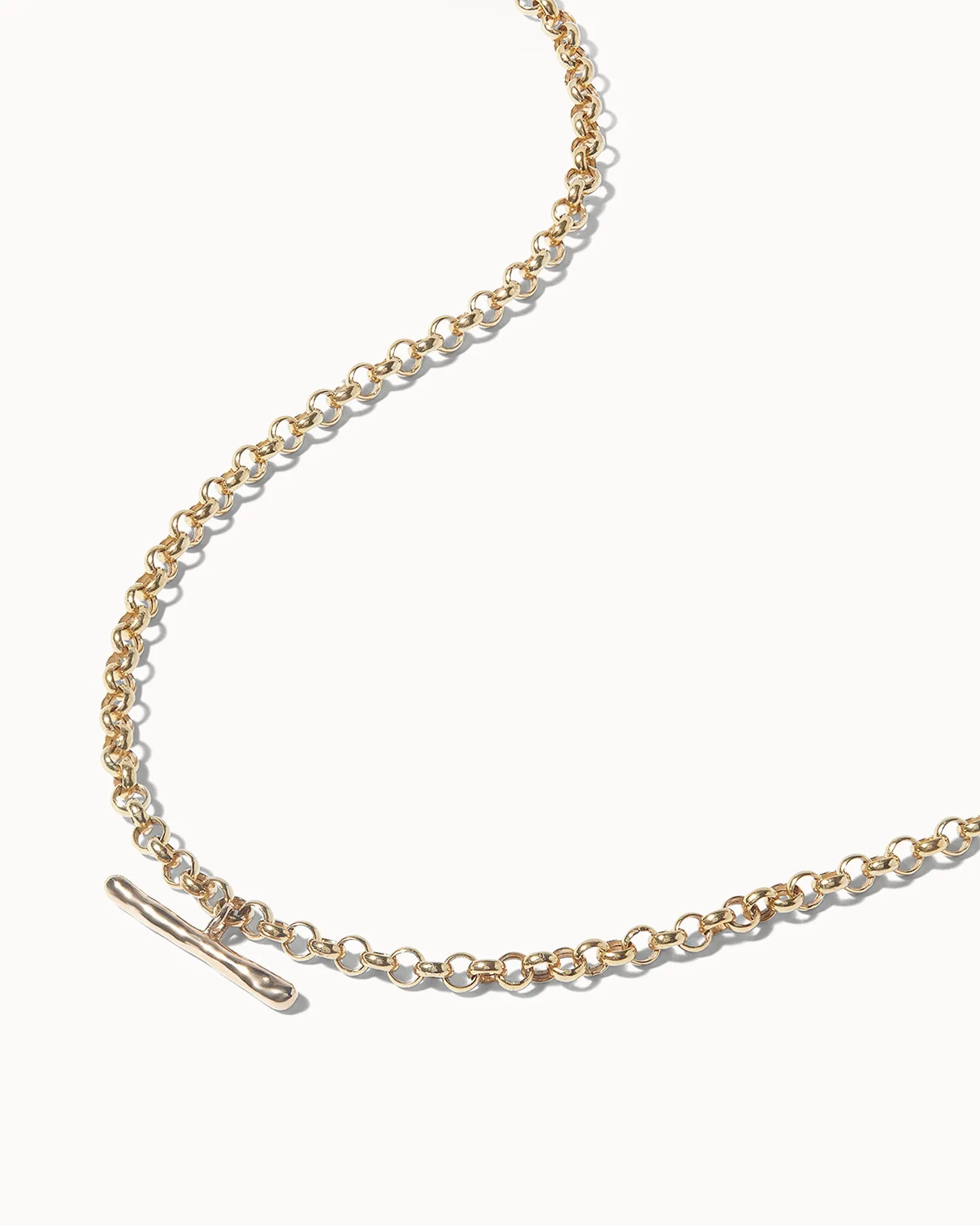 T-Bar Belcher Chain Necklace