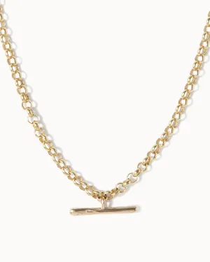 T-Bar Belcher Chain Necklace