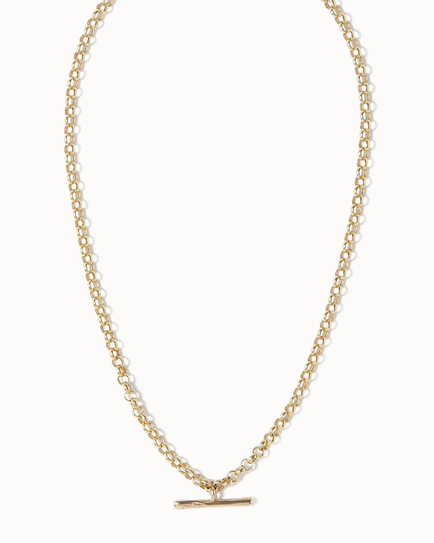 T-Bar Belcher Chain Necklace