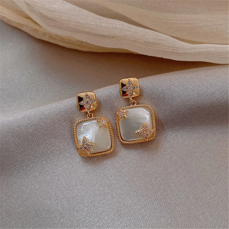 Trendy Fashion Korean Style Bowknot with Rhinestone Inlaid Zircon Earrings Collection