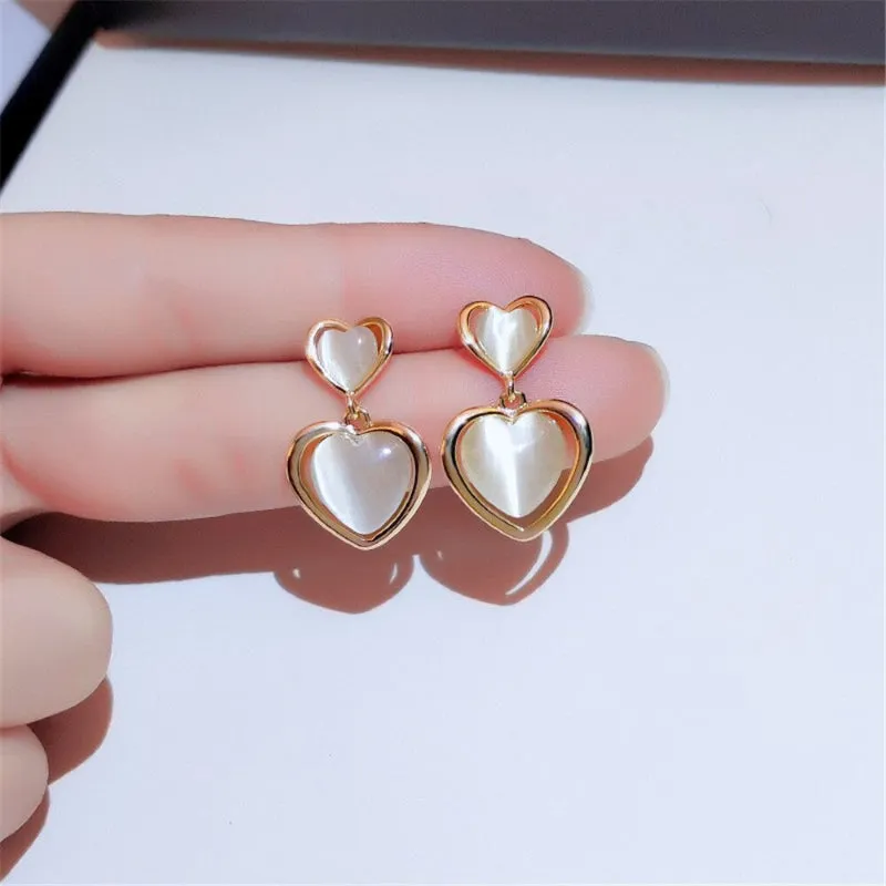 Trendy Fashion Korean Style Bowknot with Rhinestone Inlaid Zircon Earrings Collection