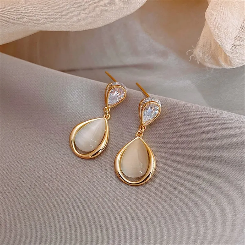 Trendy Fashion Korean Style Bowknot with Rhinestone Inlaid Zircon Earrings Collection