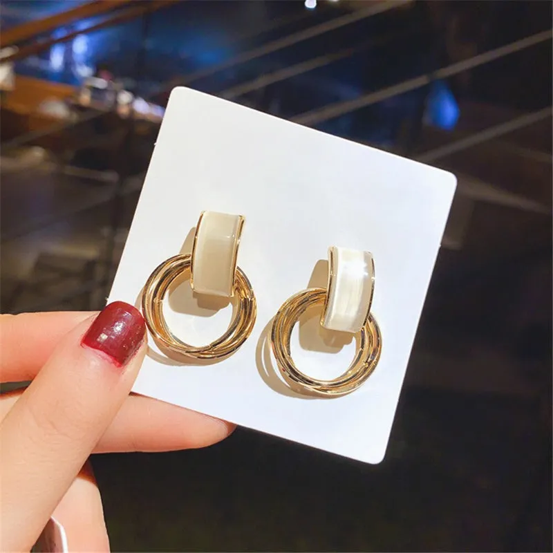 Trendy Fashion Korean Style Bowknot with Rhinestone Inlaid Zircon Earrings Collection