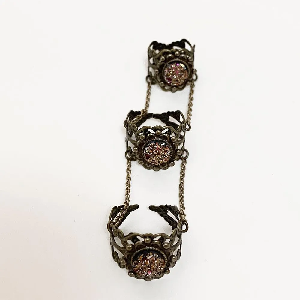 Triple Gothic Ring