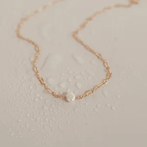 Waterlily • Pearl Necklace