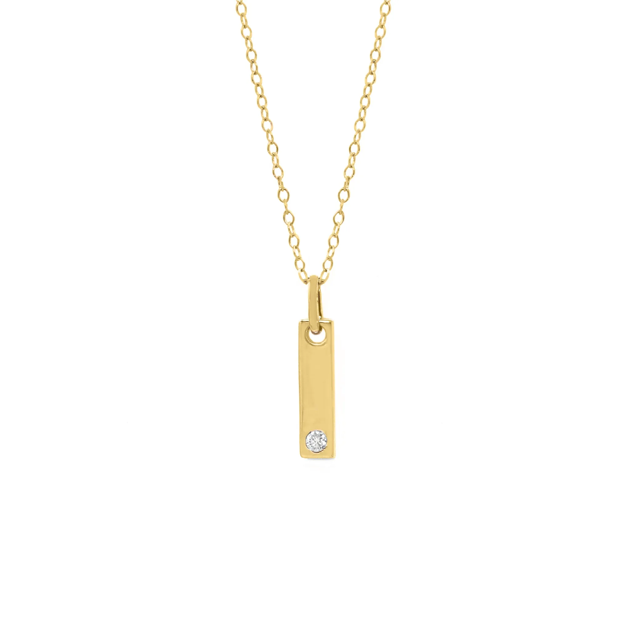 Y/G Diamond Fashion Pendant 9ct
